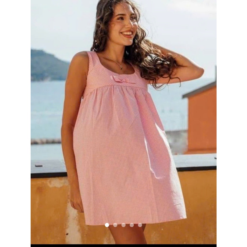 LUNA Fashion Váy Babydoll Nữ Dáng Xòe Tiểu Thư Hàn Quốc Cực Xinh
