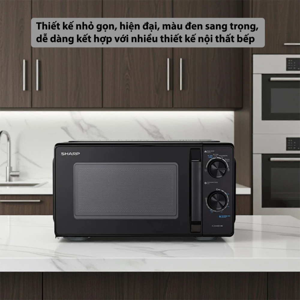 Lò Vi Sóng Sharp 20Lit, Model R-2040EH-BK Công Suất 700w Hàng Mới FullBox, Bảo Hành Chính Hãng 12 Tháng | BigBuy360 - bigbuy360.vn