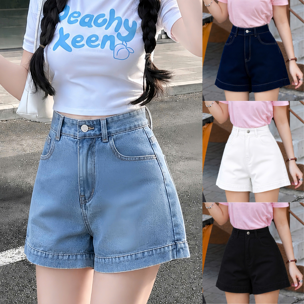 Quần Đùi Bigsize Nữ Lật Lai Tôn Dáng Dễ Phối Đồ Lên Phom Dễ Thương Năng Động Cho Chubby Q559 J6 | BigBuy360 - bigbuy360.vn