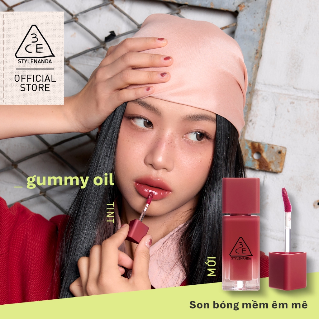 3CE SON TINT BÓNG MỀM GUMMY OIL TINT | BigBuy360 - bigbuy360.vn