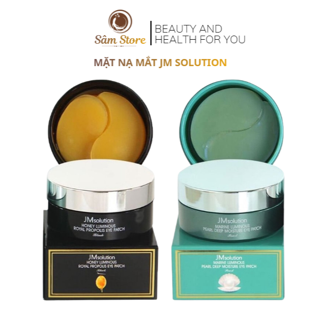 Mặt Nạ Mắt JM Solution Giảm thâm, Ngừa Lão Hóa JM Solution Eye Patch 90g