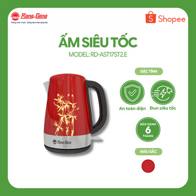 Ấm điện siêu tốc 1,7 lít RD-AST17ST2.E