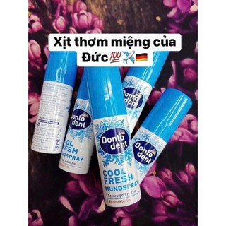 (HÀNG ĐỨC)XỊT THƠM MIỆNG DONTODENT 15ML