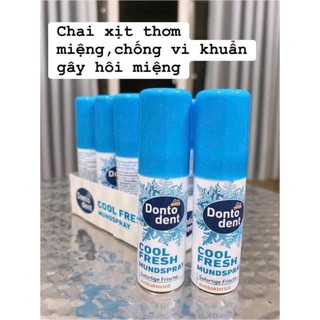 (HÀNG ĐỨC)XỊT THƠM MIỆNG DONTODENT 15ML