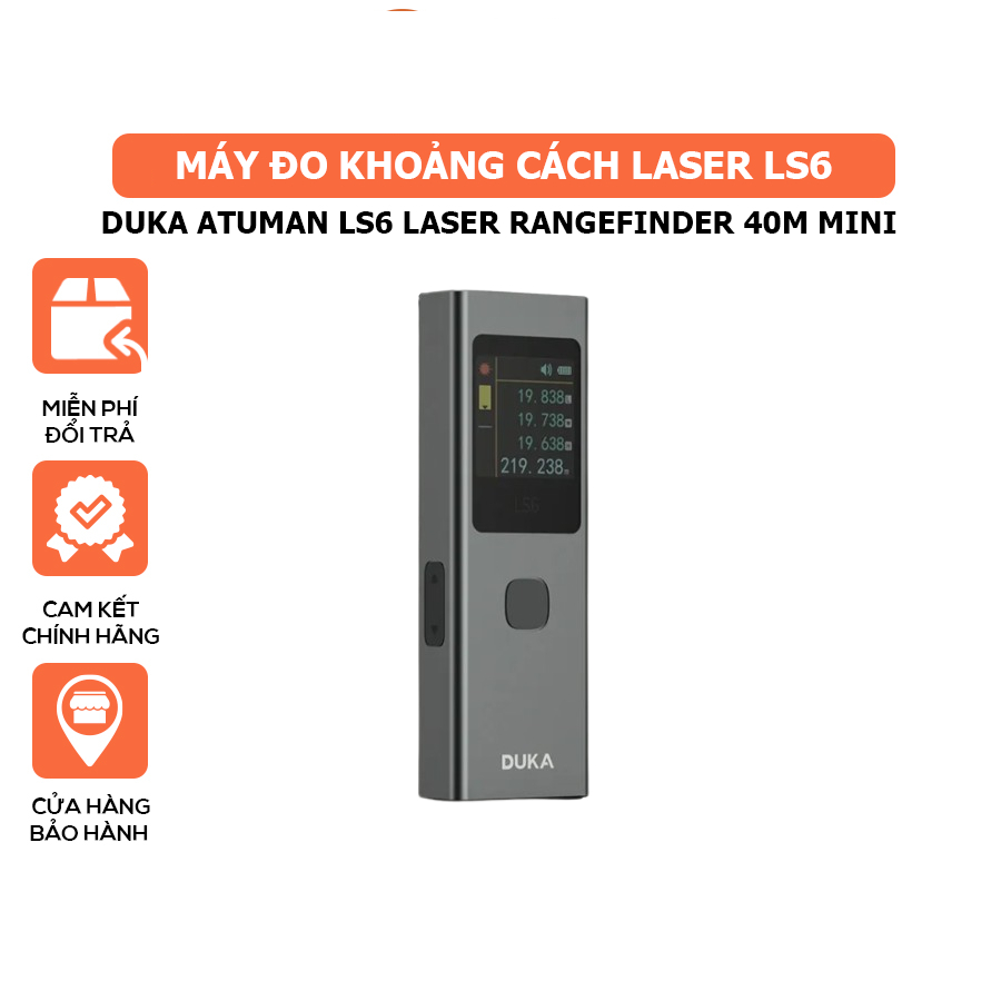 Máy đo khoảng cách bằng laser Xiao Duka LS6