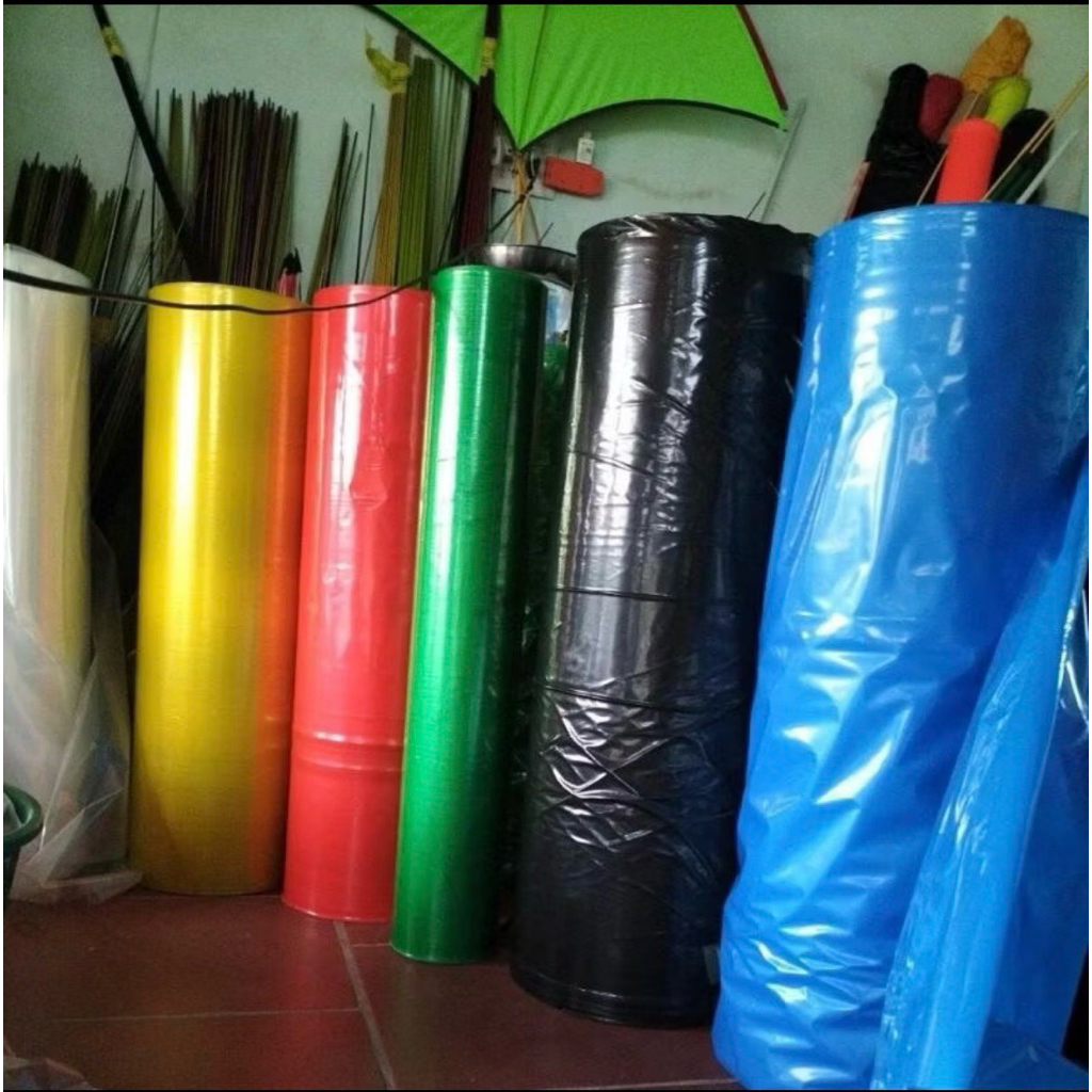 Bóng nilong khâu diều khổ 80cm dày 2 lớp