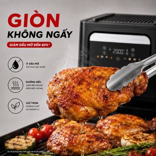 Nồi chiên không dầu Mishio