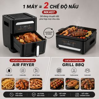 Nồi chiên không dầu Mishio