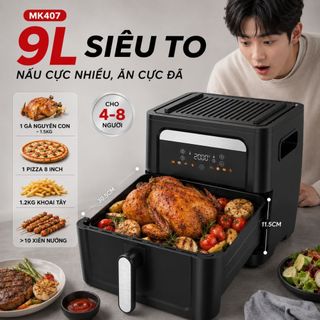 Nồi chiên không dầu Mishio