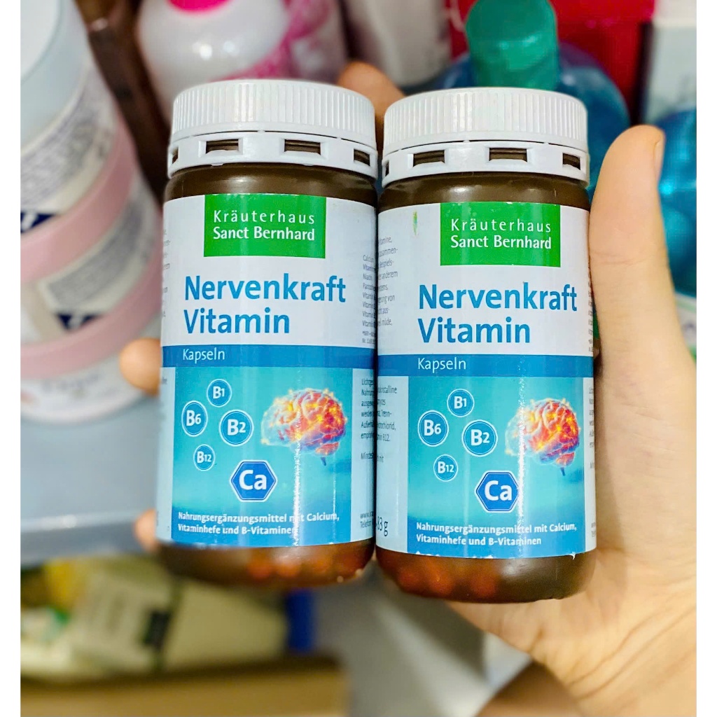 🎀 Sanct Bernhard Nervenkraft Vitamin – Vitamin hỗ trợ thần kinh & giảm căng thẳng (Đức)
