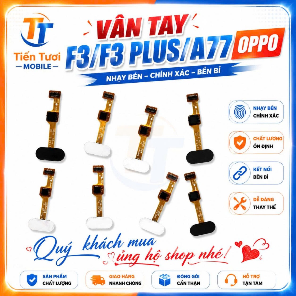 Home oppo F3,F3 Plus ,cáp vân tay