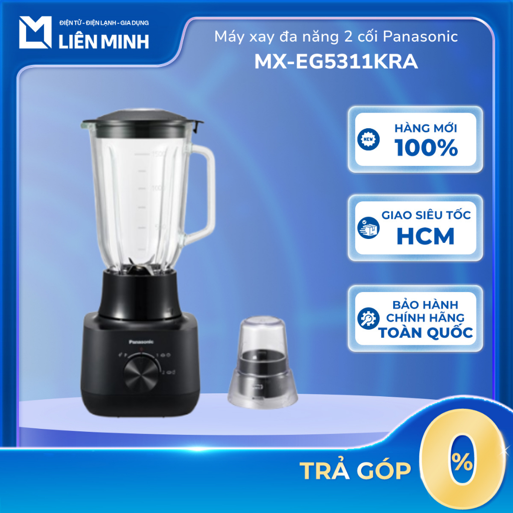 MX-EG5311KRA - Máy Xay Đa Năng 2 Cối Panasonic [Giao Toàn Quốc]