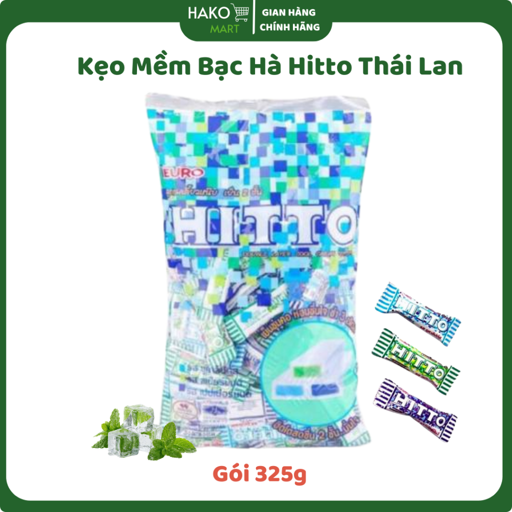 Kẹo Mềm Bạc Hà Hitto Thái Lan