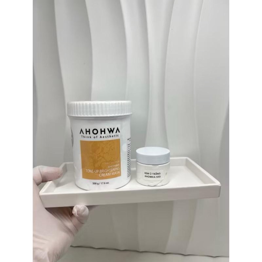 Hũ chiết 50gram Mặt Nạ Ủ Trắng Ahohwa