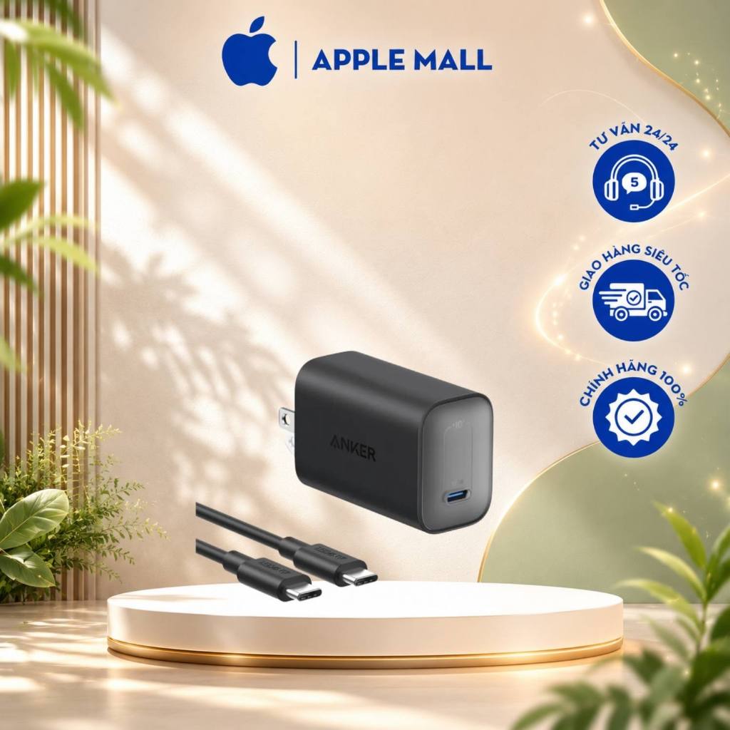 Bộ sạc nhanh Anker Nano 100W- B2679 cáp USB-C sạc siêu nhanh công suất mạnh mẽ, an toàn tuyệt đối