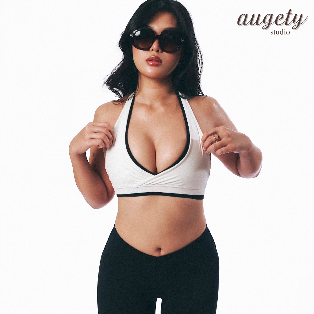 Áo Bra Nữ Gom Ngực Cổ Yếm Có Mút Tháo Rời Augety Studio, MOLLY Halter-Neck Bras | BigBuy360 - bigbuy360.vn
