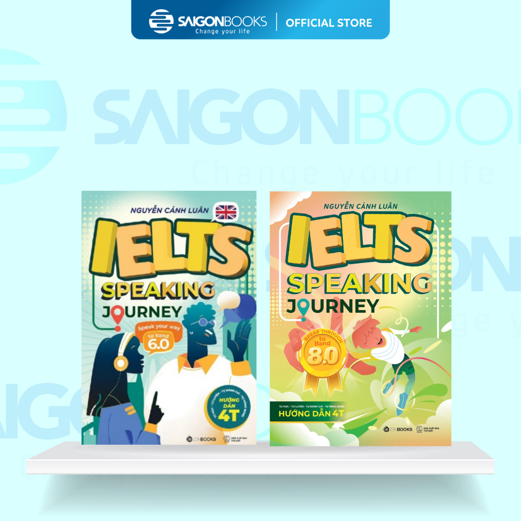 Bộ Sách IELTS JOURNEY Speaking: Lộ Trình Học IELTS Từ Cơ Bản Đến 8.0