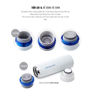 🍒🍒BÌNH GIỮ NHIỆT FEATHER LIGHT LOCK&LOCK-LHC4131