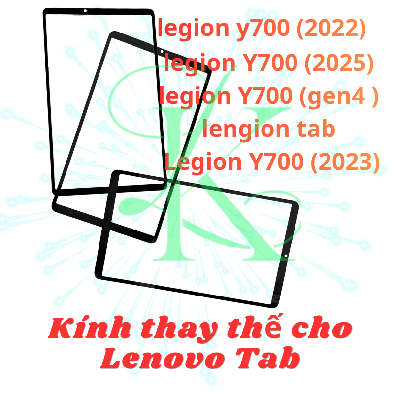 Kính ép trên màn hình dành cho Lenovo Legion Y700 | kính ép dành cho Lenovo Legion Y700