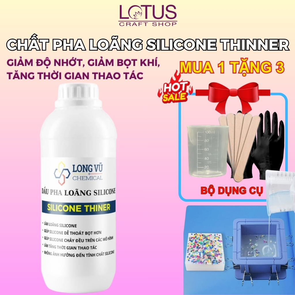Silicone Thinner Pha Loãng Silicon- 100g