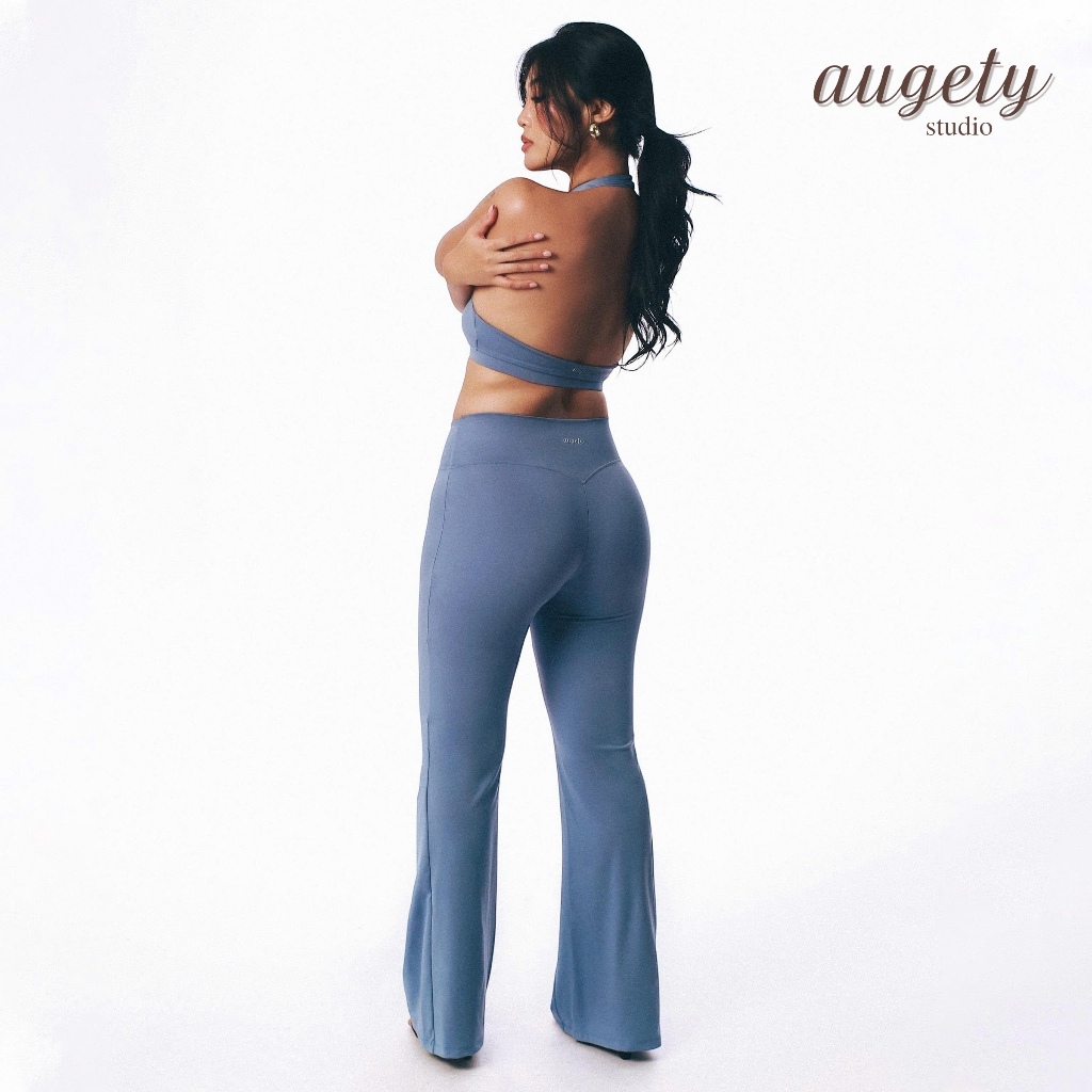 [MỚI - VC 25%] Quần Legging Ống Loe Cạp Cao Nâng Mông Chiết Eo Augety Studio, AERÉ Basic Flared Leggings | BigBuy360 - bigbuy360.vn