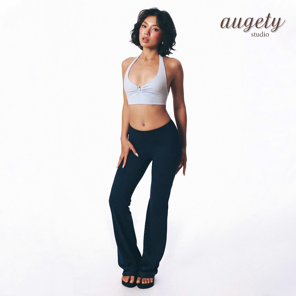 [MỚI - VC 25%] Quần Legging Ống Loe Cạp Cao Nâng Mông Chiết Eo Augety Studio, AERÉ Basic Flared Leggings | BigBuy360 - bigbuy360.vn