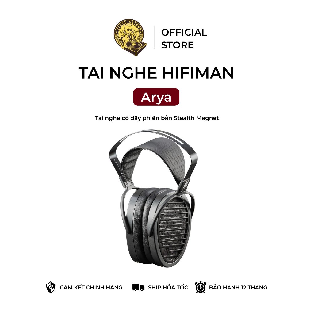 Tai nghe chụp tai có dây HiFiMan Arya (Stealth Magnet Version) | Bảo hành 12 tháng