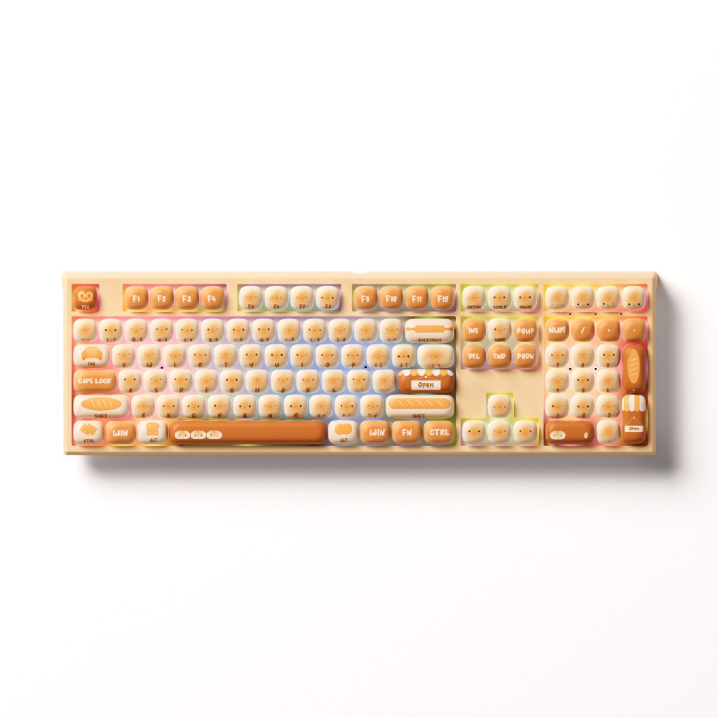 Bàn phím MonsGeek MG108B Bun Wonderland (RGB / Hotswap / Piano Pro SW/ 3 mode))