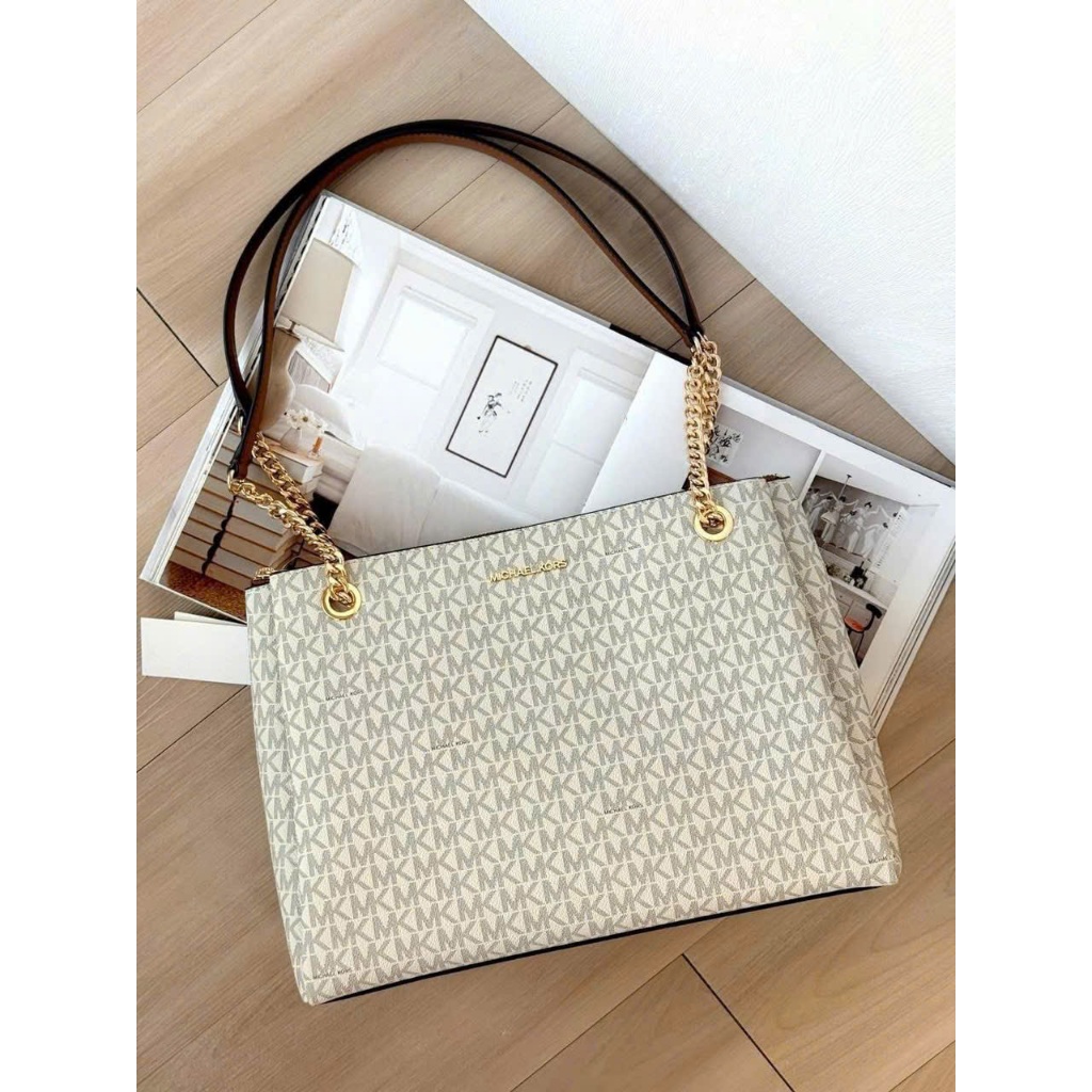 Túi Tote Michael Kors Marilyn Soho Medium Tote Bag Signature Logo Brown