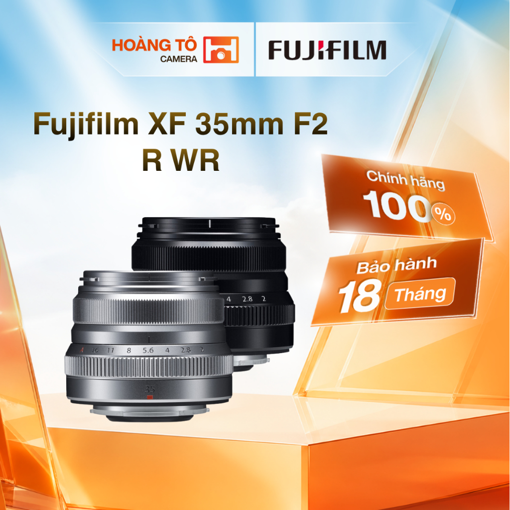 Ống kính Fujifilm XF 35mm F2 R WR | Mới chính hãng