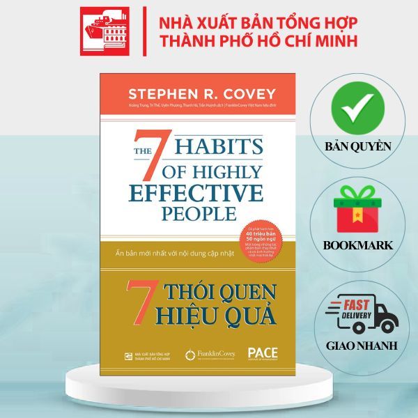 Sách 7 Thói Quen Hiệu Quả - Tái bản - The 7 Habits of Highly Effective People