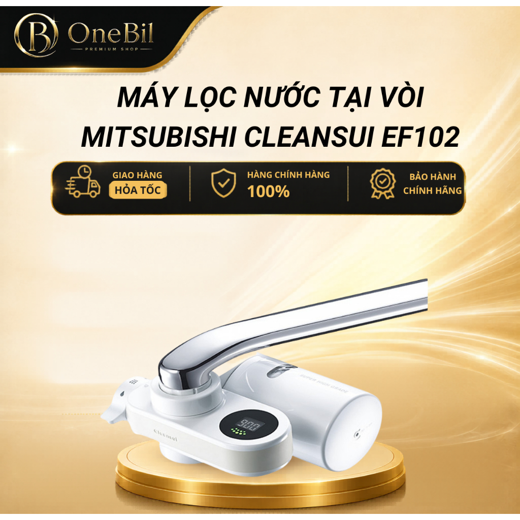 Máy lọc nước tại vòi Mitsubishi Cleansui EF102 - Bảo Hành 12 Tháng
