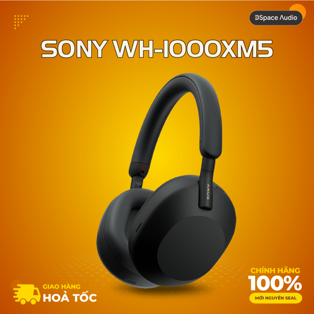 Tai nghe SONY WH-1000XM5 Headphone - Hàng chính hãng bảo hành 12 tháng