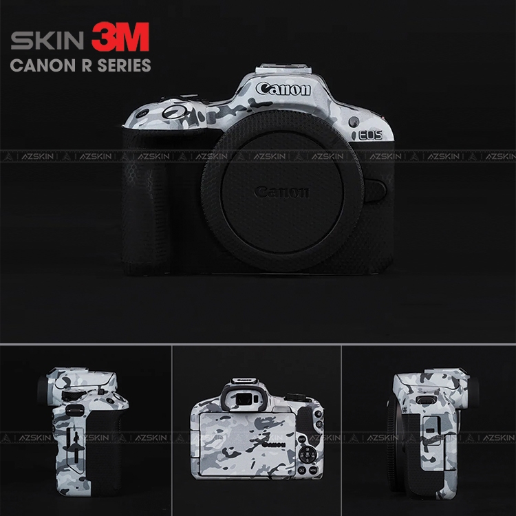 Miếng Dán Skin 3M Máy Ảnh Canon RP | R50 |  R50V | R100 | Chất Liệu Vân Nổi Chính Hãng - AZSKIN