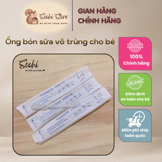 Combo 10 ống bón sữa chống sặc tiệt trùng 3ml cho bé
