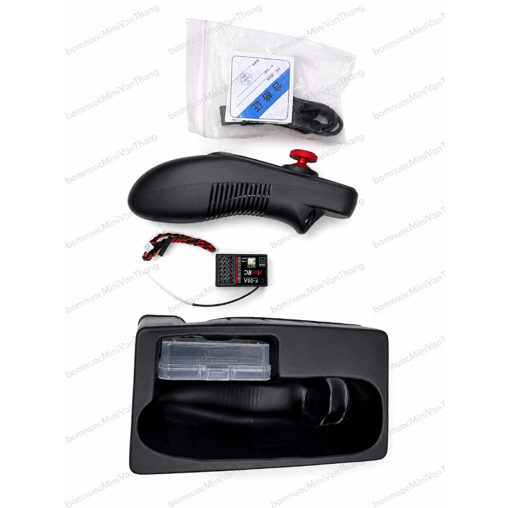 Tay Điều Khiển HOTRC DS600 / DS650 2.4GHz 6 Kênh – Điều Khiển Tàu RC, Xe RC, Servo, ESC Brushless