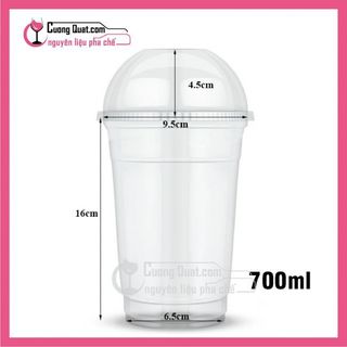 Ly Nắp Cầu 1 bộ 50 ly - Cường Quật – Đủ nguyên liệu, chuẩn vị kinh doanh