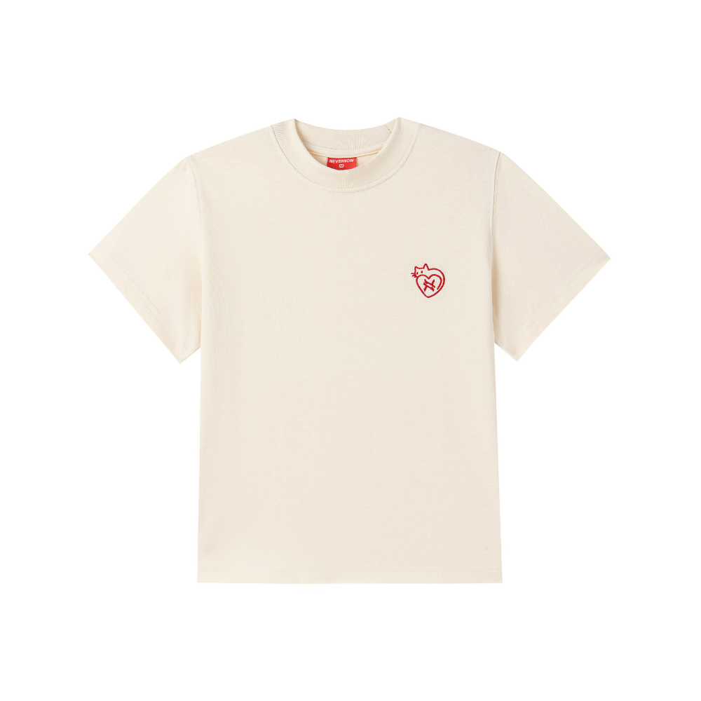 Áo Thun Baby Tee Thêu Cotton Local Brand NEVERNOW - BB1