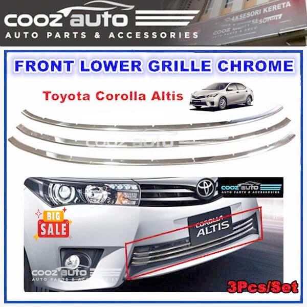 Ốp Mặt Ca Lăng Dưới Altis 2014 2015 2026 Cao Cấp – Phụ Kiện Trang Trí Corolla Altis 2014-2016