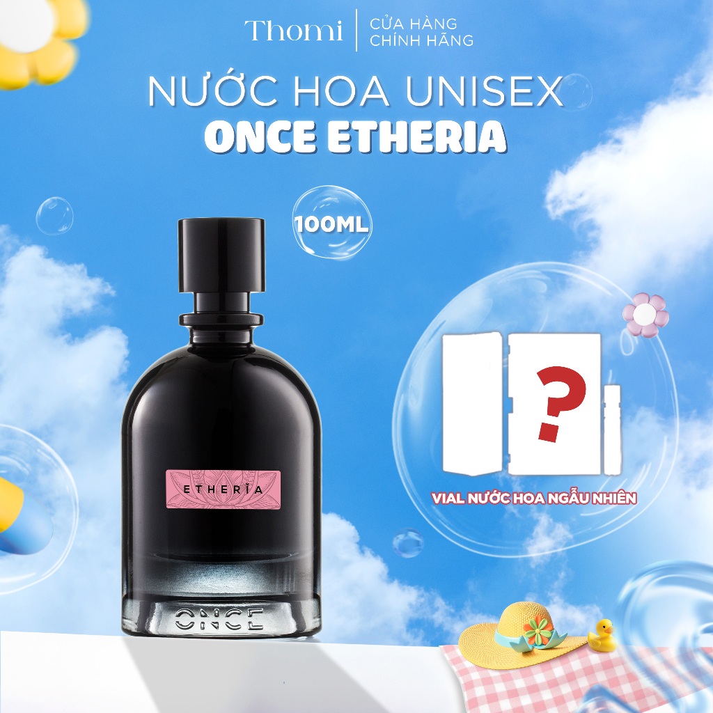 Nước Hoa Nữ Once Perfume Etheria EDP 100ml - Hương Hoa Cỏ, Gỗ Xạ Hương, Thanh Tao