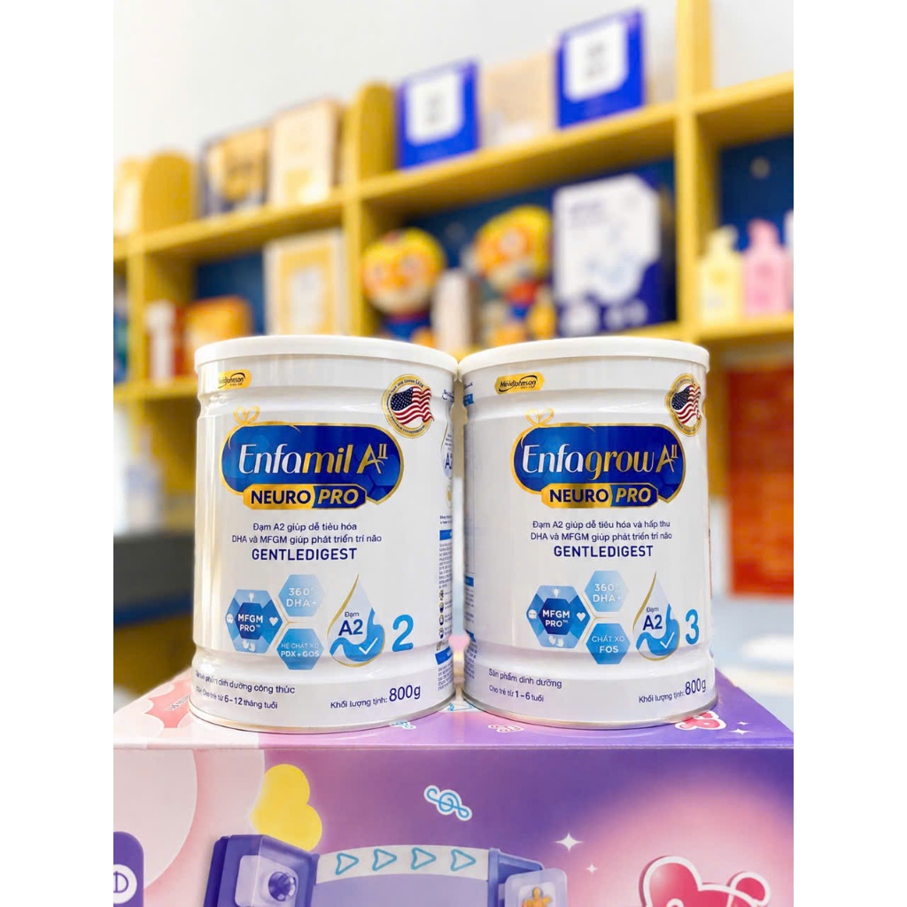 Sữa ENFAGROW&ENFAMIL  A2 NEURO PRO-thương hiệu Mead Johnson đến từ Mỹ-800g