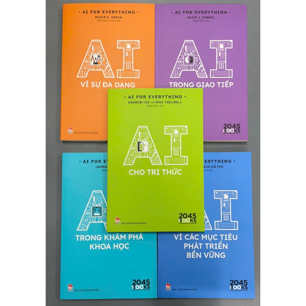 AI for everything - Trọn bộ AI 2045 Books 5 tập