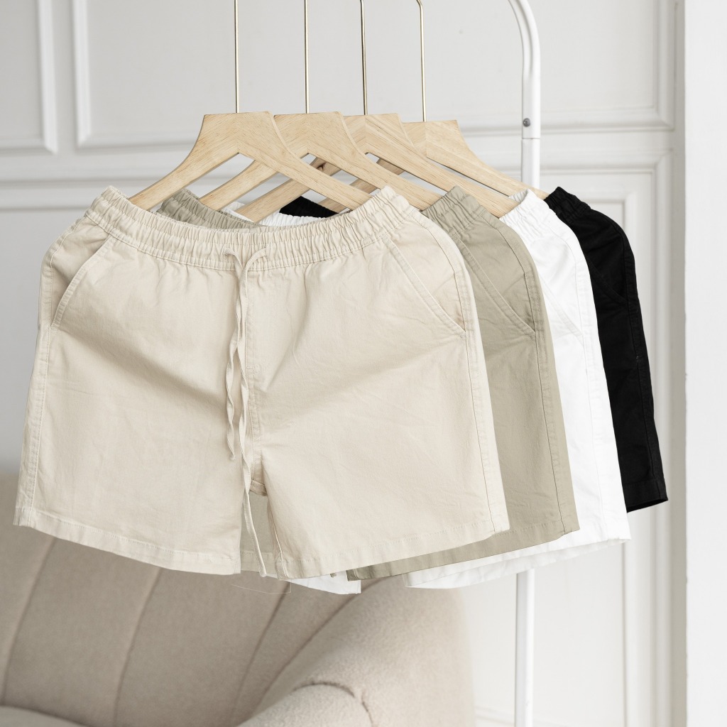 Quần Short Nam Chất Liệu VảI Kaki Cao Cấp, Chống Nhăn, Chuẩn Form - LUCIINON