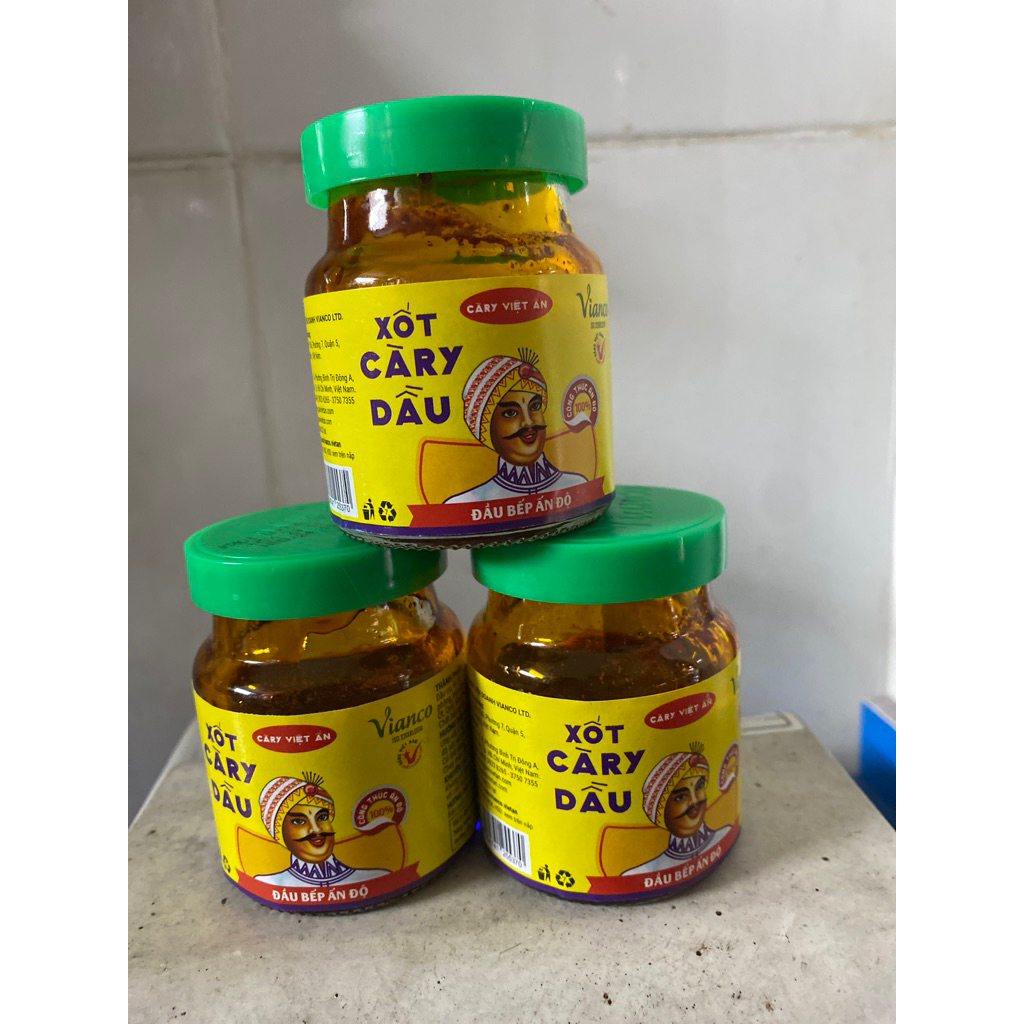 xốt cà ri dầu 45g vianco