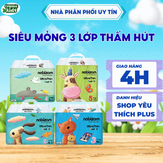 Tã Dán Bỉm Quần Nabizam Ultra Thin Siêu Mỏng Nhẹ 3 Lớp Thấm Hút Chống Tràn 360 Độ Co Giãn 4 Chiều