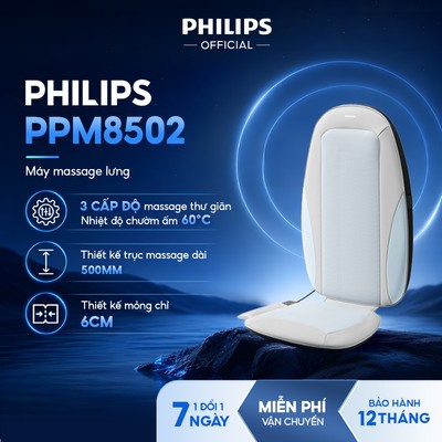 Máy Massage Lưng PHILIPS 8502 - Trải nghiệm massage thư giãn toàn diện