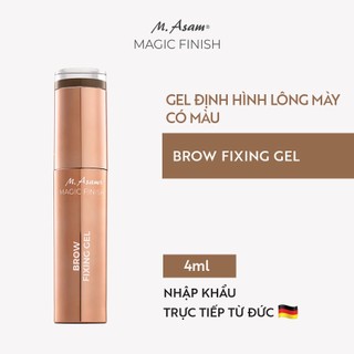 Gel định hình lông mày tạo màu M.Asam MAGIC FINISH Brow Fixing Gel 4ml
