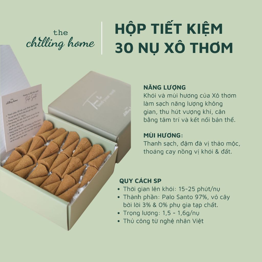 Hộp 30 Nụ Xô Thơm (Sage)
