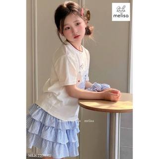 Bộ Melisa trắng kẻ bé gái