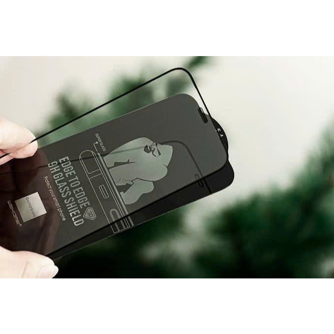 Kính Cường Lực iPhone 15 Series Full Viền Cao Cấp – Chống Ánh Sáng Xanh, Chống Bám Vân Tay, Không Ch